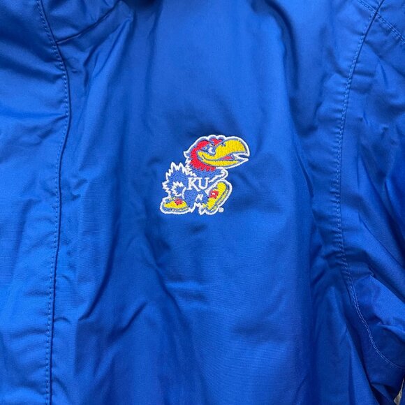 Adidas Scorch Clima Proof Kansas University Jayhawks Windbreaker Jacket Mens XS - Picture 5 of 10